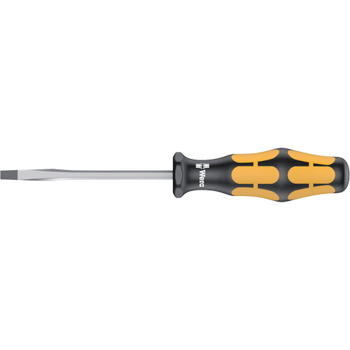 Slotted Demolition Screwdriver, 9/64", 12-1/2" L, Plastic Handle Action Paper