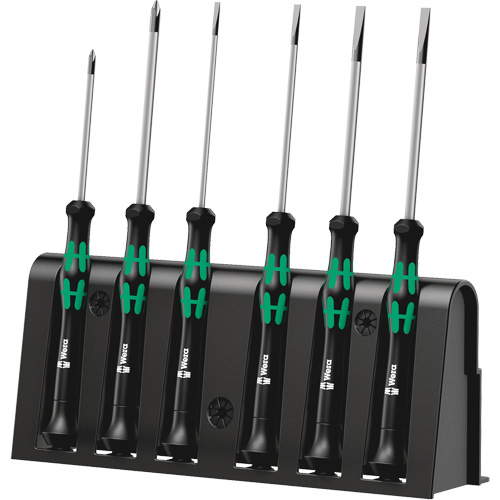 Micro Series Screwdriver Set with Rack, 6 Pcs. Action Paper