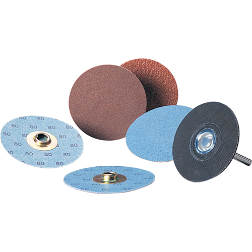 Standard Abrasives Quick-Change Disc, 3" Dia., P240 Grit, Aluminum Oxide Action Paper