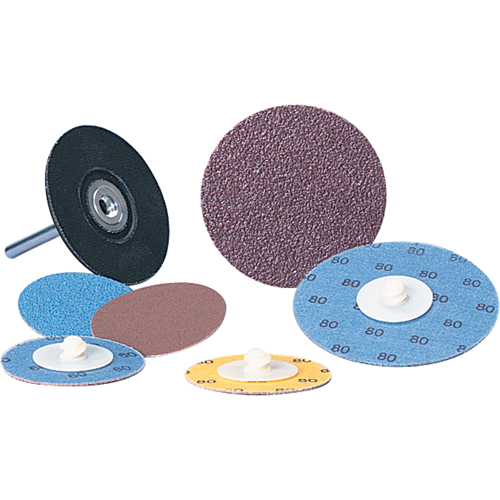 Standard Abrasives Quick-Change Disc, 2" Dia., 36 Grit, Aluminum Oxide Action Paper