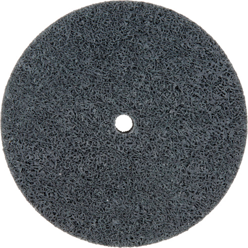 Standard Abrasives 500 Series Soft Density Unitized Wheels, 3" x 1/2", 1/4" Arbor, Fine Grit, Silicon Carbide Action Paper