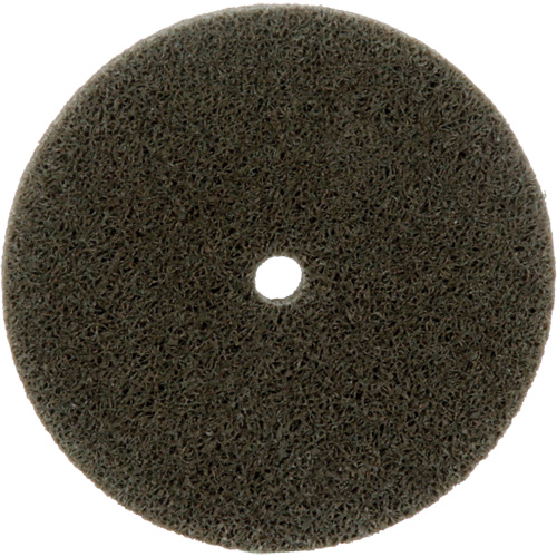 Standard Abrasives Unitized Wheel, 3" x 1/4", 1/4" Arbor, Fine Grit, Aluminum Oxide Action Paper