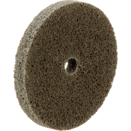 Standard Abrasives Unitized Wheel, 2" x 1/4", 1/4" Arbor, Medium Grit, Aluminum Oxide Action Paper