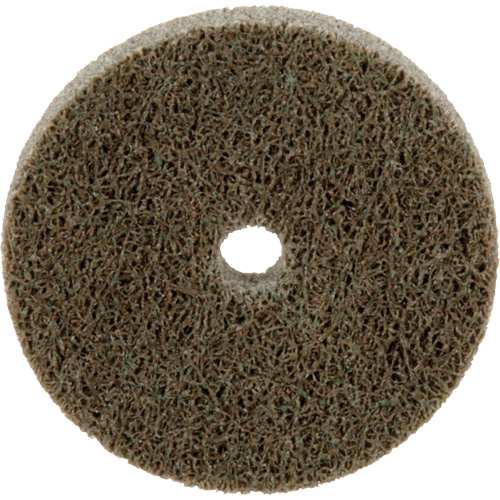 Standard Abrasives Unitized Wheel, 2" x 1/4", 1/4" Arbor, Medium Grit, Aluminum Oxide Action Paper