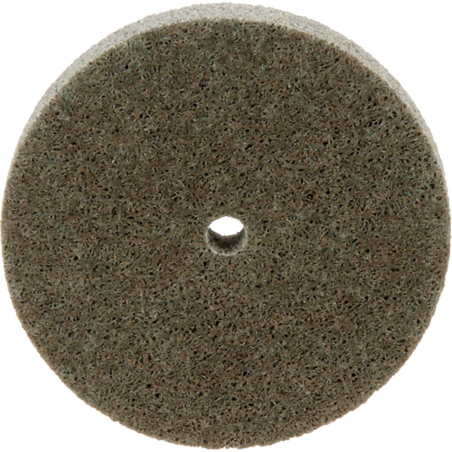Standard Abrasives Unitized Wheel, 3" x 1/2", 1/4" Arbor, Medium Grit, Aluminum Oxide Action Paper