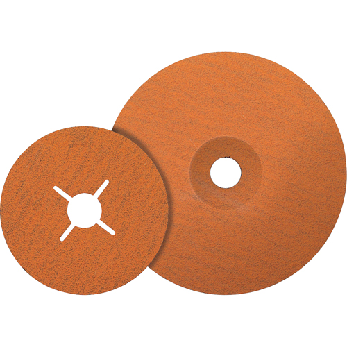 Meules &agrave; tronçonner renforc&eacute;es Zipcut vissables pour scies circulaires, 4-1/2" x 7/8", Arbre de 5/8"-11, Type 27, Oxyde d'aluminium, 13 300 Tr/min Action Paper