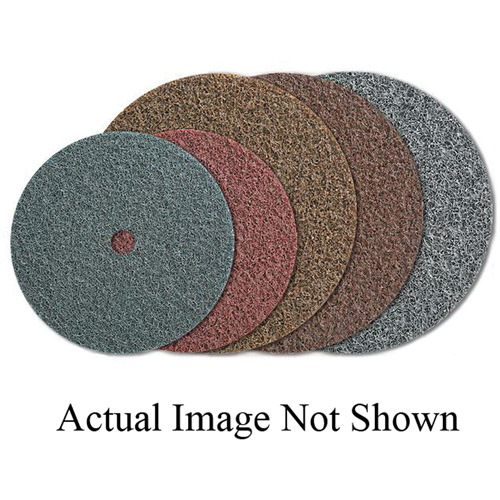 QUICK-STEP BLENDEX Surface Conditioning Disc, 4-1/2" Dia., Extra Coarse Grit, Aluminum Oxide Action Paper