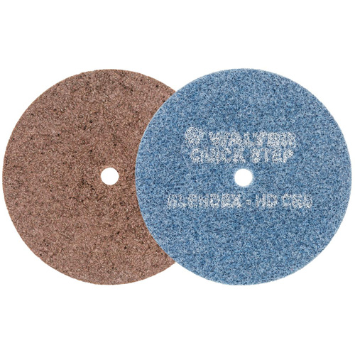 Disque de pr&eacute;paration de surface QUICK-STEP BLENDEX, 5" dia., Grain Extra grossier, Oxyde d'aluminium Action Paper
