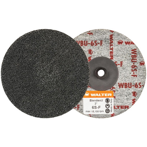 Disques Twist Blendex U, 3" dia., Grain Super fin, Carbure de silicium Action Paper