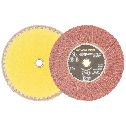 QUICK-STEP FLEX, 5" x Type 29, 60 Grit, Aluminum Oxide Action Paper