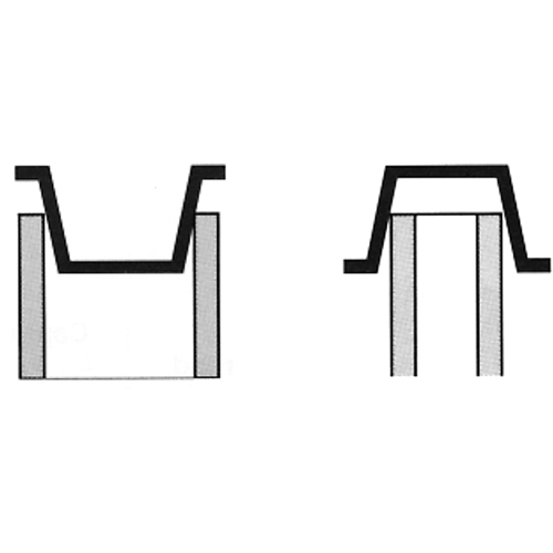 Bouchon en plastique, 1/2" dia. Action Paper