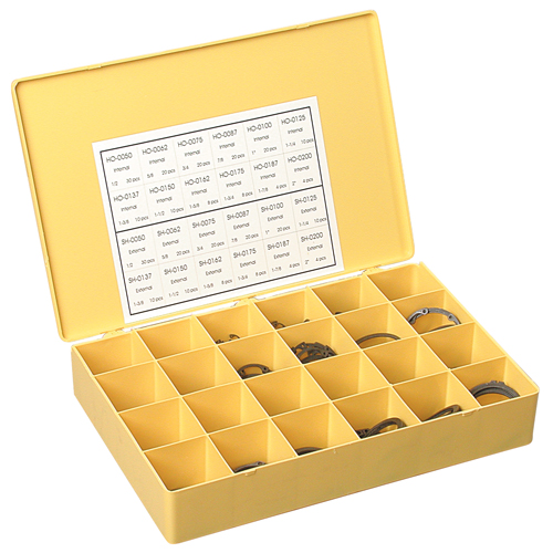 Internal & External Retaining Ring Assortments Action Paper