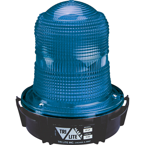 Warning Lights, Flashing, Blue Action Paper