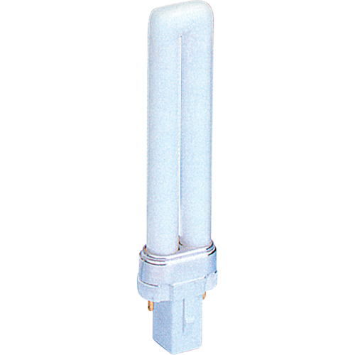Tubes fluorescents compacts - Universel, S (T4), 13 W, 2700 K, Base GX23, 10 000 h Action Paper