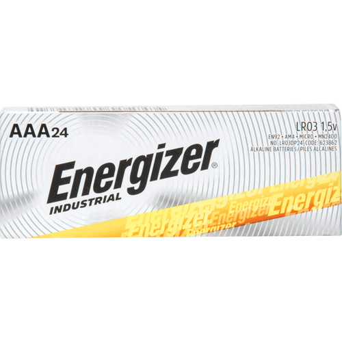 Alkaline Industrial Batteries, AAA, 1.5 V Action Paper