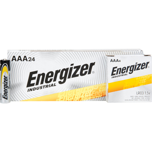 Alkaline Industrial Batteries, AAA, 1.5 V Action Paper