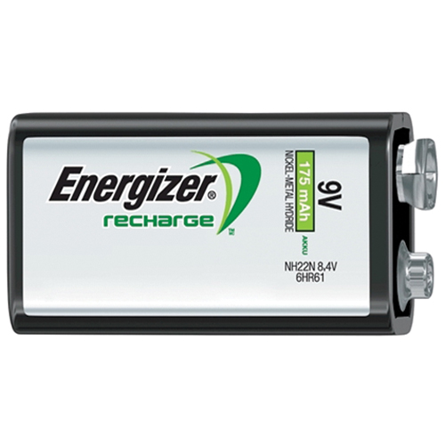 Rechargeable NiMH Batteries, 9 V Action Paper