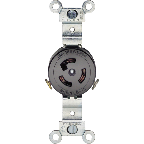 Single Locking Receptacle Action Paper