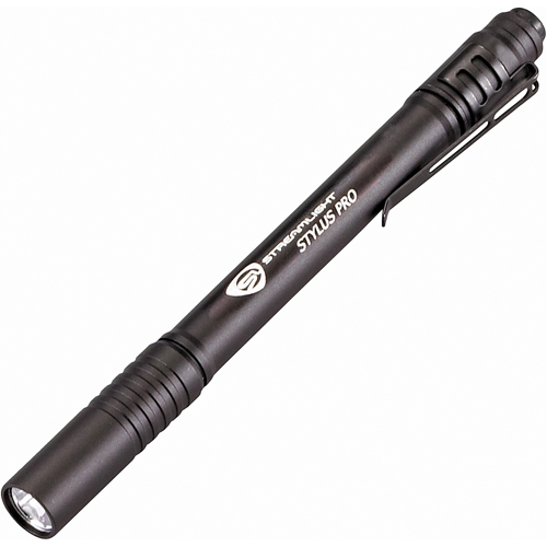 Lampe stylo Stylus Pro, DEL, 100 lumens, Corps en Aluminium, piles AAA, Compris Action Paper