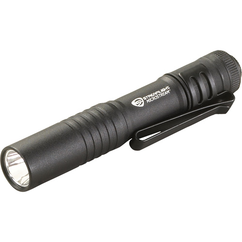 Lampe stylo MicroStream, DEL, 45 lumens, Corps en Aluminium, piles AAA, Compris Action Paper