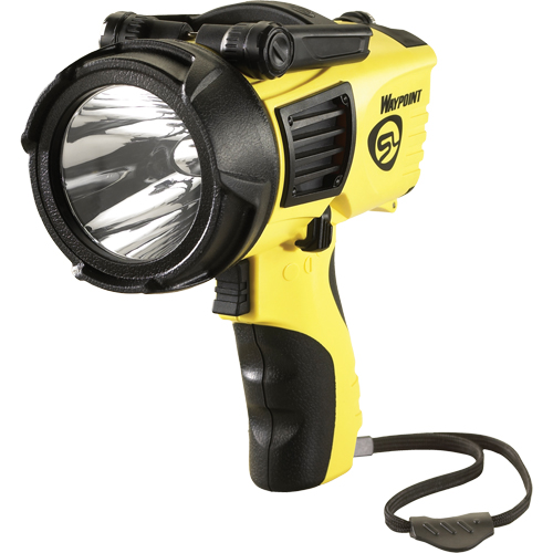 Waypoint&reg; Pistol Grip Spotlights, LED, 550 Lumens, C Batteries Action Paper