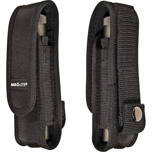 Nylon Belt Holster for Mag-Tac Flashlights, Flashlight Holder, Nylon, 1 Pockets Action Paper