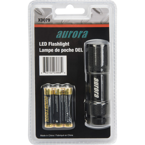 Mini lampe de poche AFL200, DEL, 25 lumens, Piles AAA Action Paper