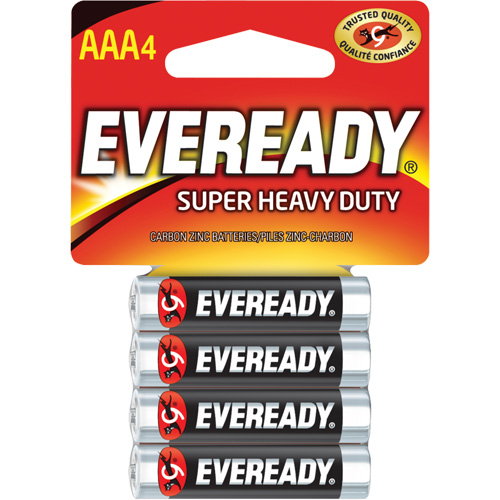 Piles &agrave; usage super intensif Eveready Action Paper