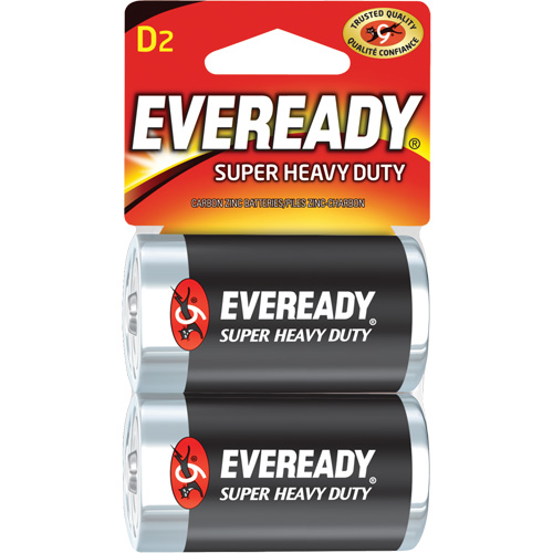 Piles &agrave; usage super intensif Eveready Action Paper