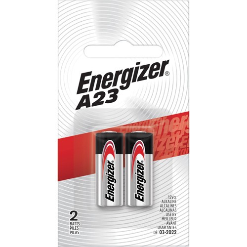 Miniature Alkaline Battery, A23, 12 V Action Paper