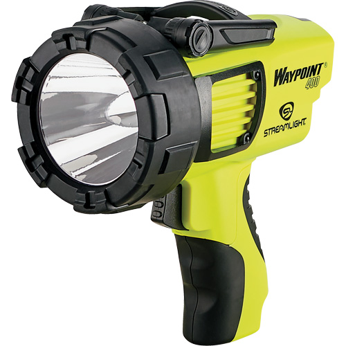Waypoint&reg; 400 Pistol Grip Spotlight, LED, 1000 Lumens, Rechargeable Batteries Action Paper