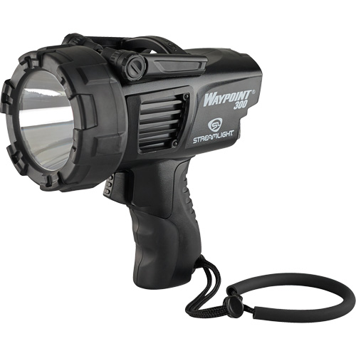 Waypoint&reg; 300 Pistol Grip Spotlight, LED, 1000 Lumens, Rechargeable Batteries Action Paper