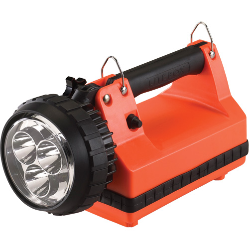 E-Spot&reg; LiteBox&reg; Lantern with Vehicle Mount System, LED, 540 Lumens, 7 Hrs. Run Time, Rechargeable Batteries, Included Action Paper