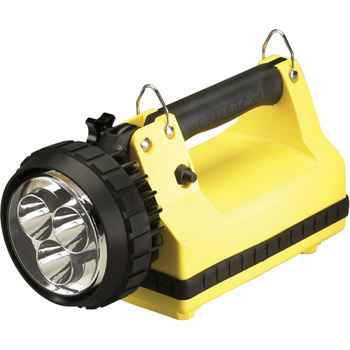 E-Spot&reg; LiteBox&reg; Lantern, LED, 540 Lumens, 7 Hrs. Run Time, Rechargeable Batteries, Included Action Paper
