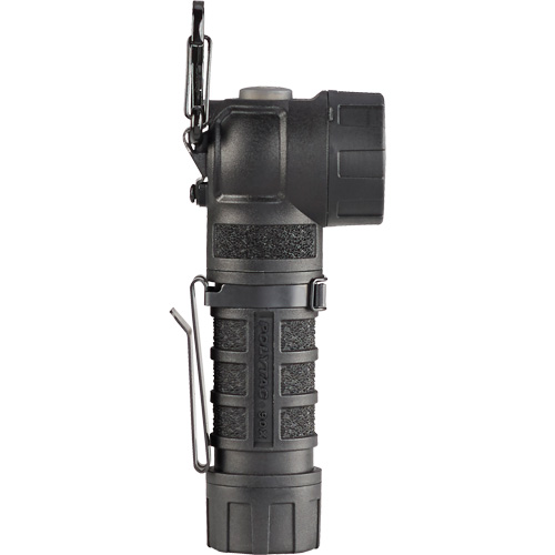 PolyTac&reg; 90 X Right Angle Flashlight, LED, CR123A Batteries, Polymer Action Paper