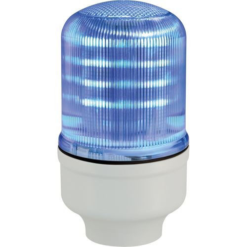 Streamline&reg; Modular Multifunctional LED Beacons, Continuous/Flashing/Rotating, Blue Action Paper