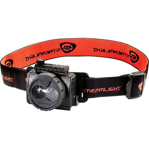 Lampe frontale Double Clutch USB, DEL, 125 lumens, 3,5 hres de fonctionnement, piles Rechargeable Action Paper