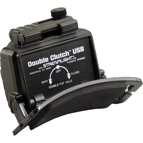 Lampe frontale Double Clutch USB, DEL, 125 lumens, 3,5 hres de fonctionnement, piles Rechargeable Action Paper