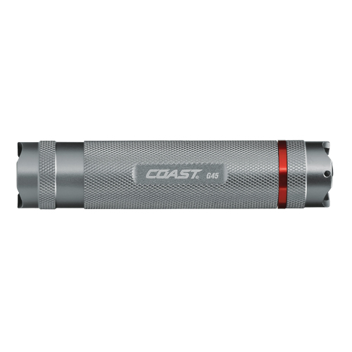 G45 Flashlight, LED, 385 Lumens, AAA Batteries Action Paper