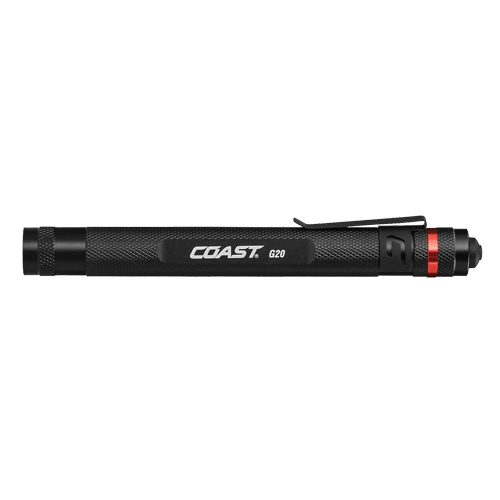 G20 Penlight, LED, 36 Lumens, Aluminum Body, AAA Batteries, Included Action Paper