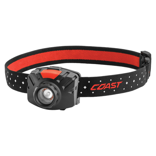 FL70 Headlamp, LED, 435 Lumens, 2.5 Hrs. Run Time, AAA Batteries Action Paper