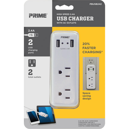 Prime&reg; USB Charger Action Paper