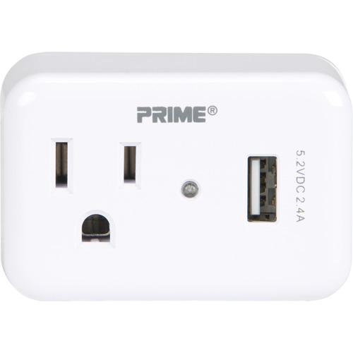 Chargeur USB Prime avec protection contre la surtension Action Paper