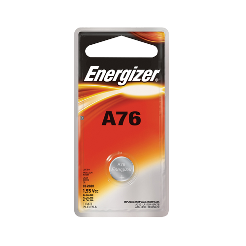 A76 Alkaline Battery, 1.5 V Action Paper