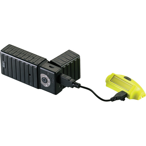 Lampe frontale USB Bandit, DEL, 180 lumens, 2 hres de fonctionnement, piles Rechargeable Action Paper