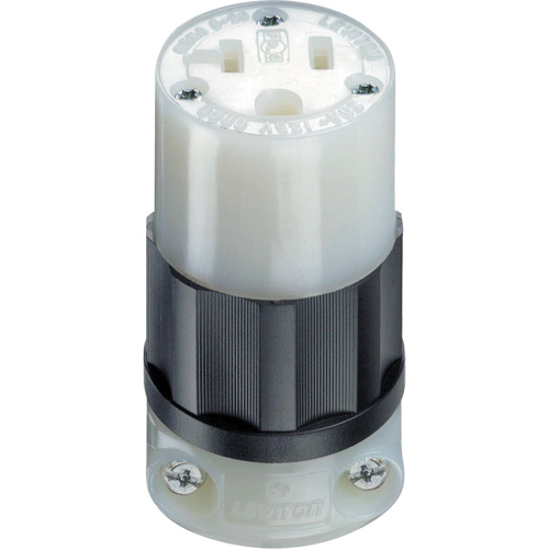 Industrial Grade Locking Connector, 5-20R, Nylon Action Paper
