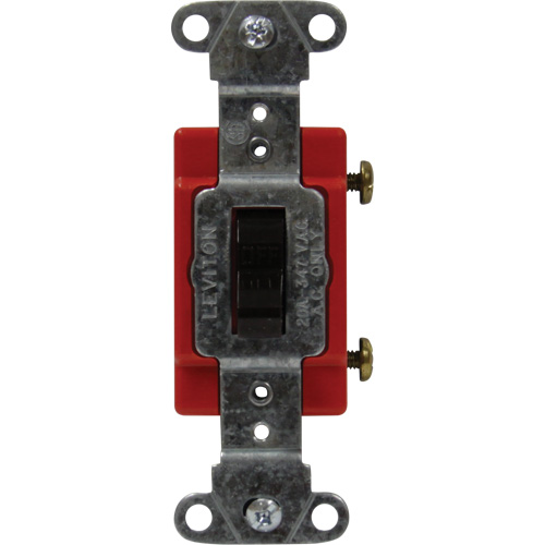 Industrial Grade Single-Pole Toggle Switch Action Paper