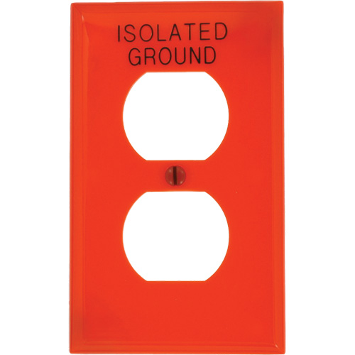 Plaque murale pour prise double Action Paper
