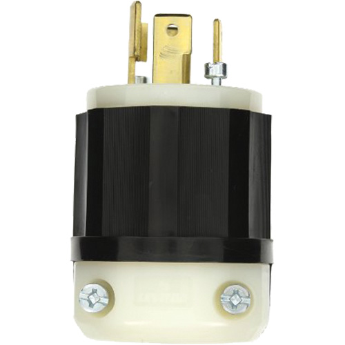 Industrial Grade Locking Plug, Nylon, 30 Amps, 347 V/600 V, L20-30P Action Paper
