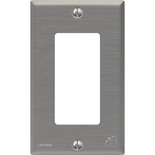 Antimicrobial Decora&reg; Wall Plate Action Paper